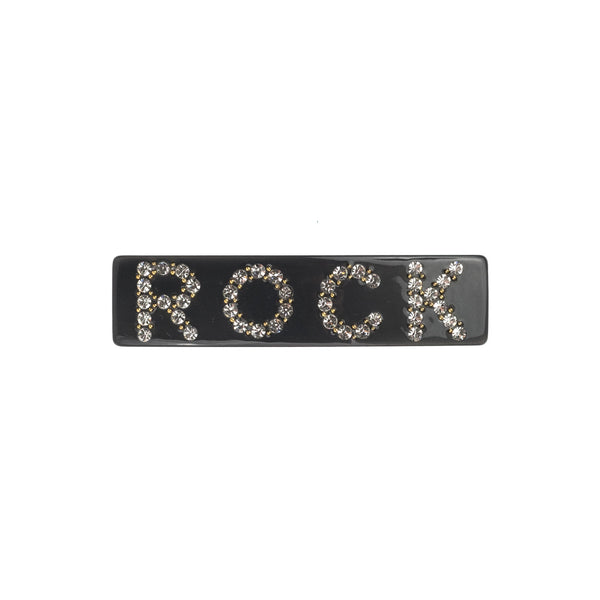 ROCK HAIR CLIP LARGE CHARCOAL ROCK HAIR CLIP LARGE CHARCOAL