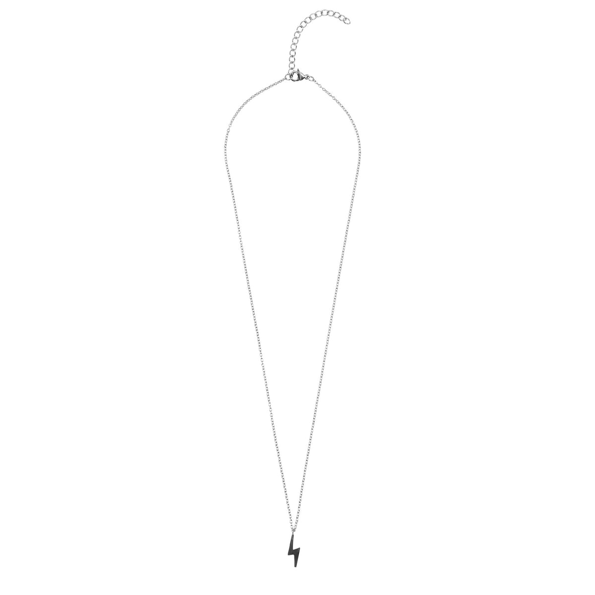 LIGHTNING NECKLACE SILVER