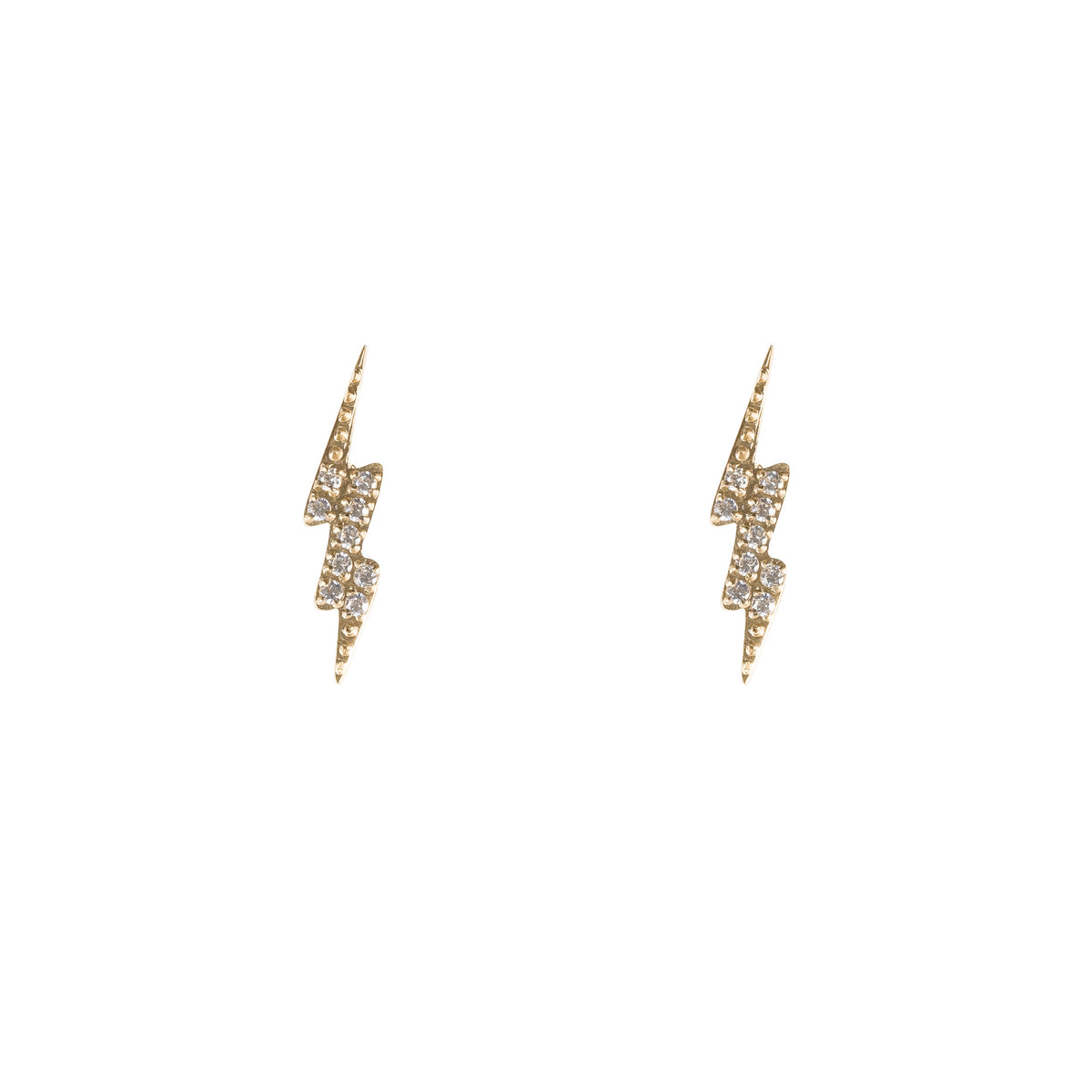 LIGHTNING STUD W/CRYSTALS