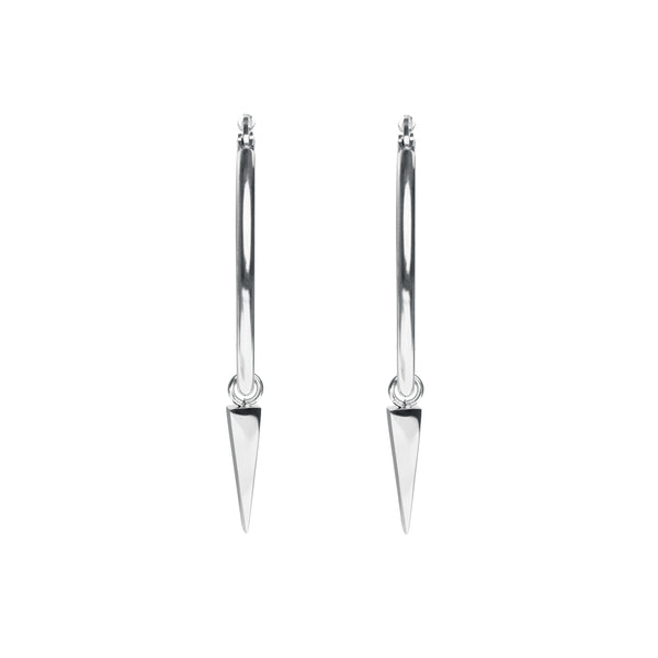 MEDIUM HOOP W/STUD MEDIUM HOOP W/STUD