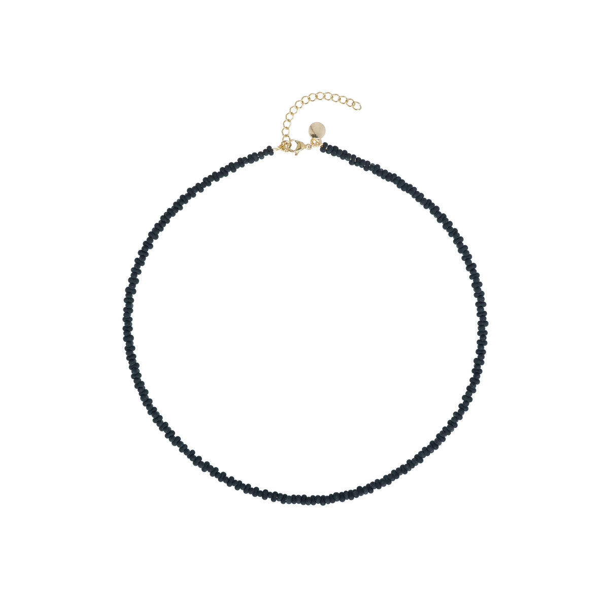 PEANUT NECKLACE MATTE BLACK