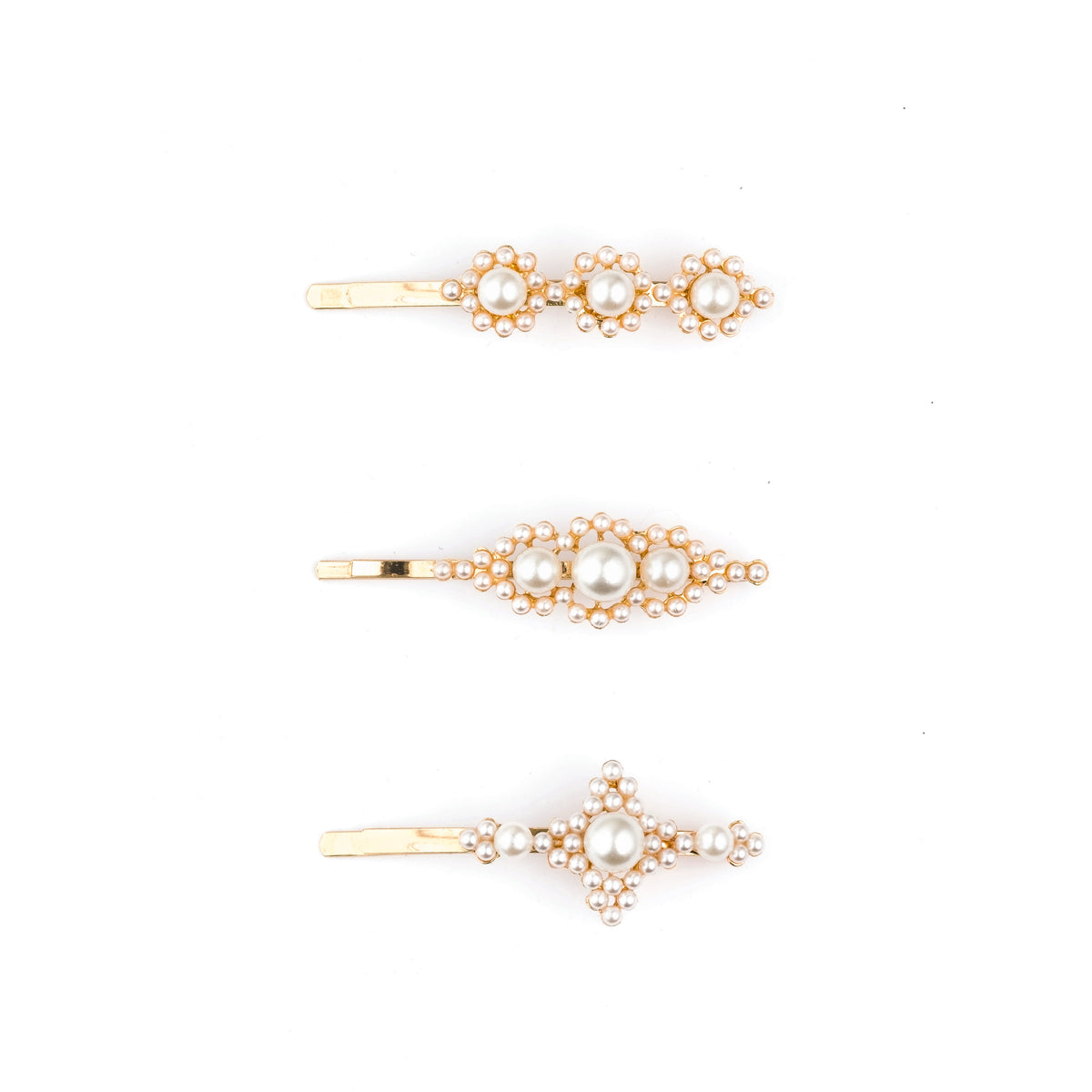PEARL PIN MINI 3 PK WHITE