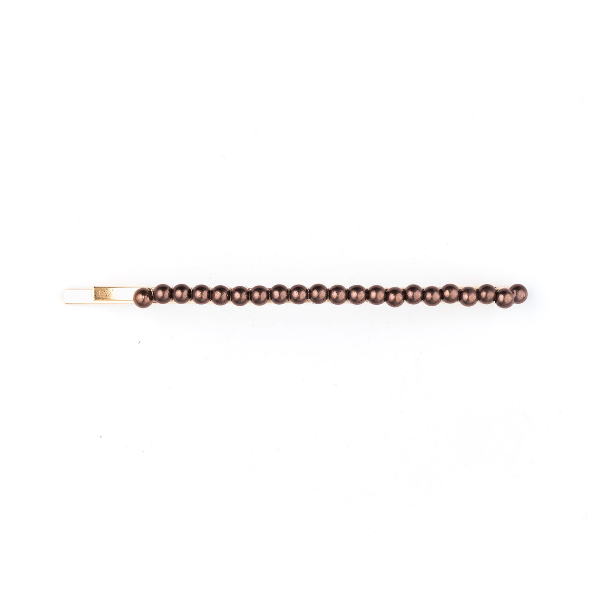 PEARL PIN CHOCOLATE BROWN