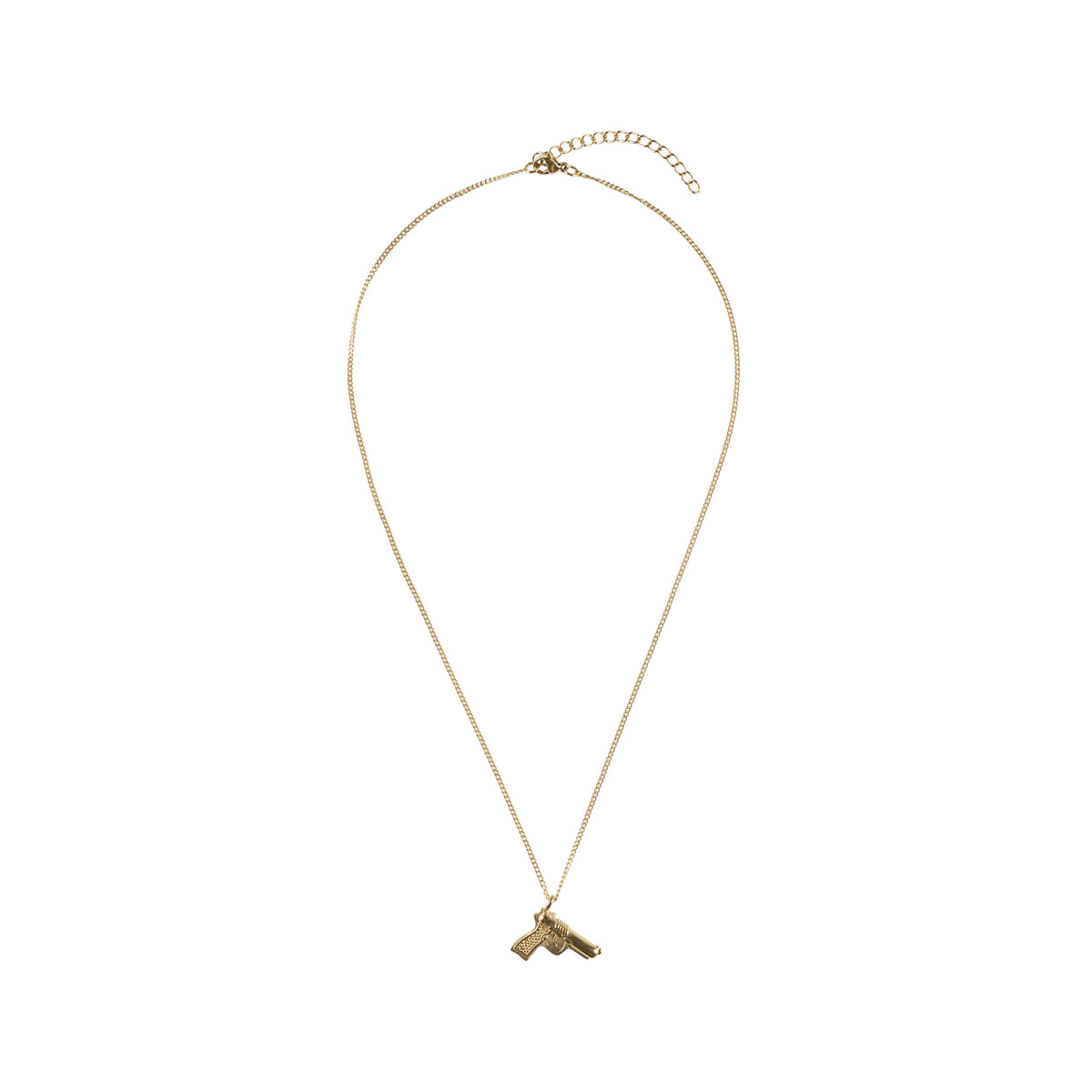 PISTOL NECKLACE GOLD