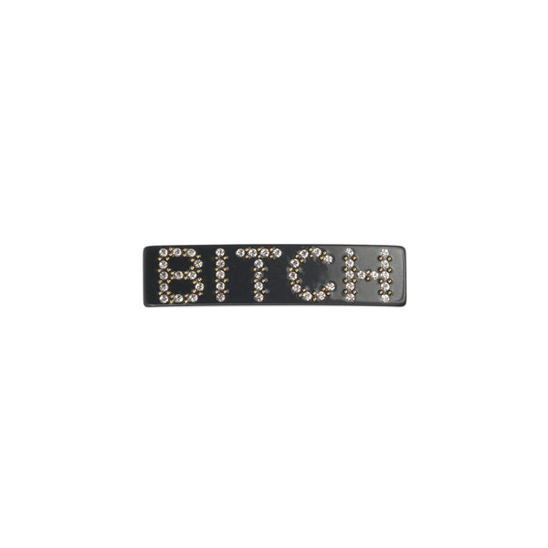 BITCH HAIR CLIP SMALL CHARCOAL BITCH HAIR CLIP SMALL CHARCOAL