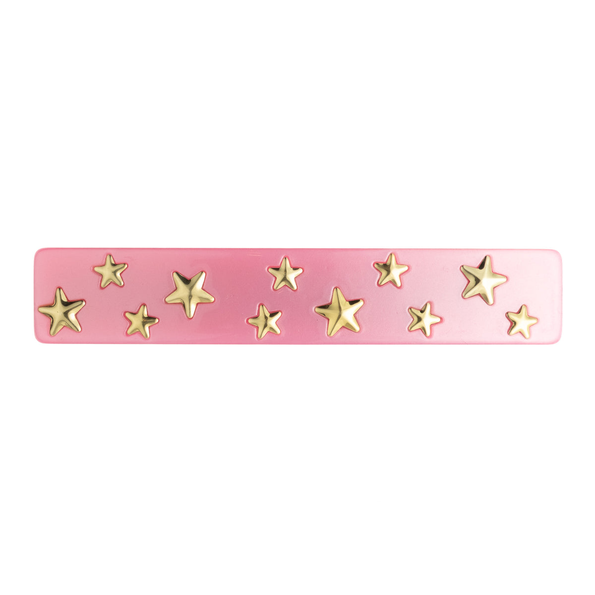 STAR STUD HAIR CLIP LARGE PALE PINK