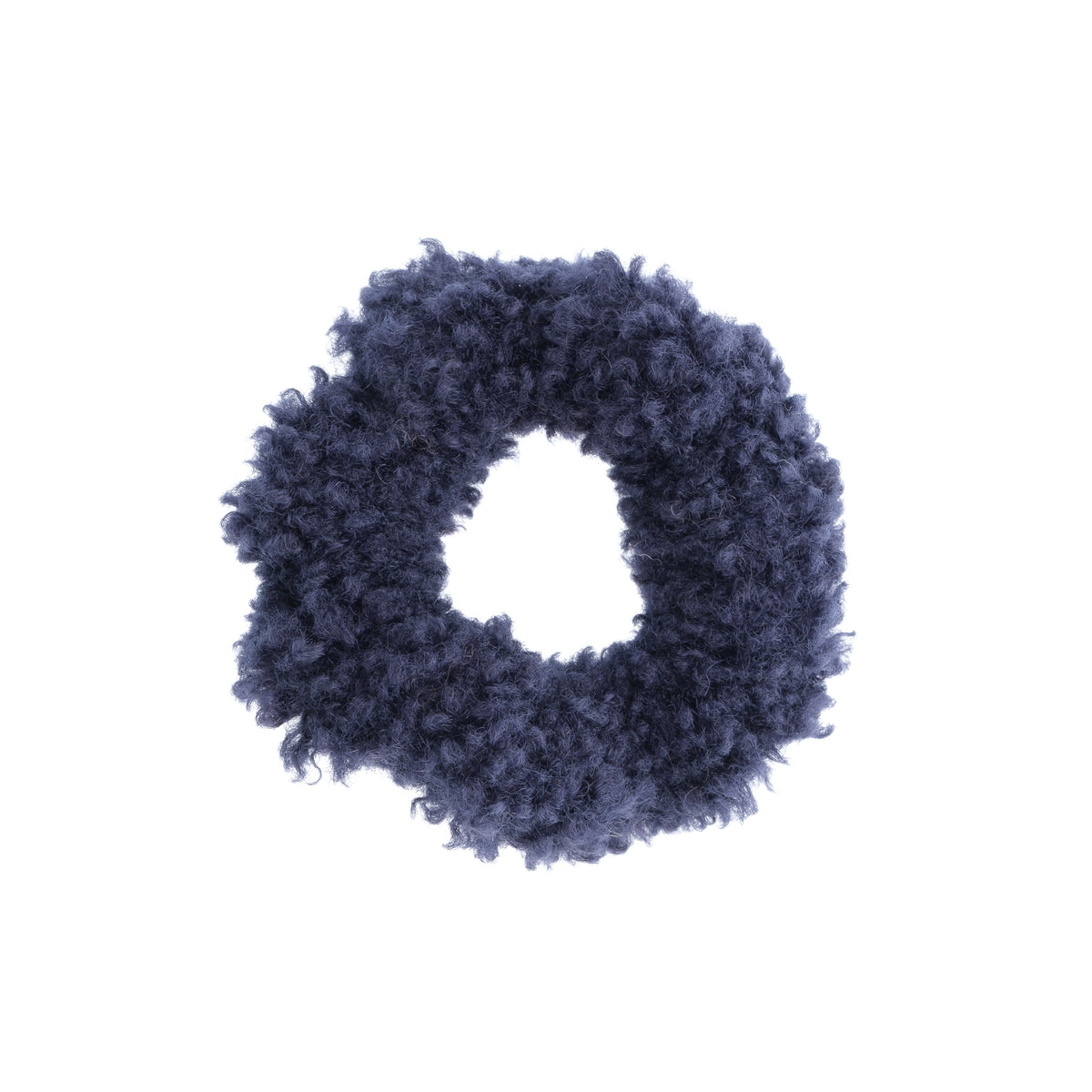 TEDDY MINI SCRUNCHIE NAVY BLUE