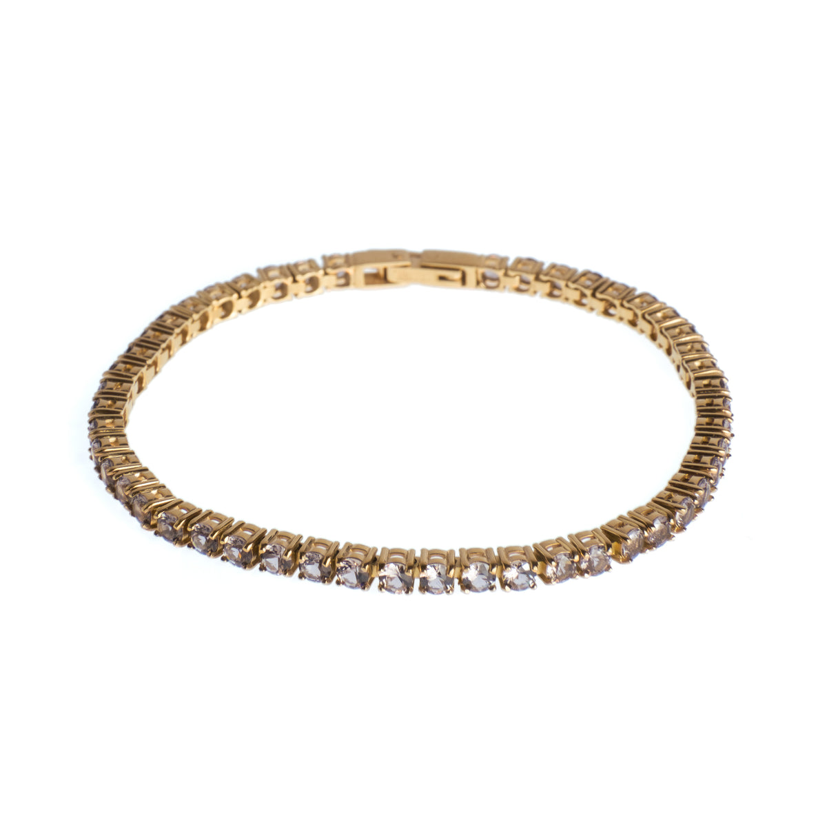 TENNIS BRACELET 3 MM DARK GREY