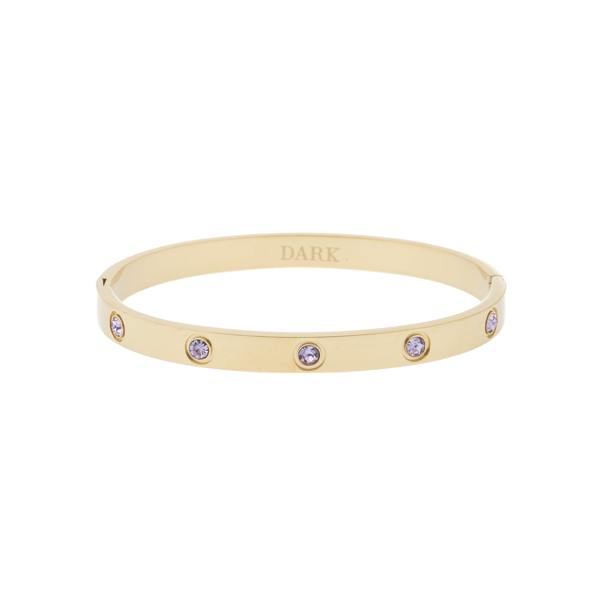 BIG DOT BANGLE LAVENDEL
