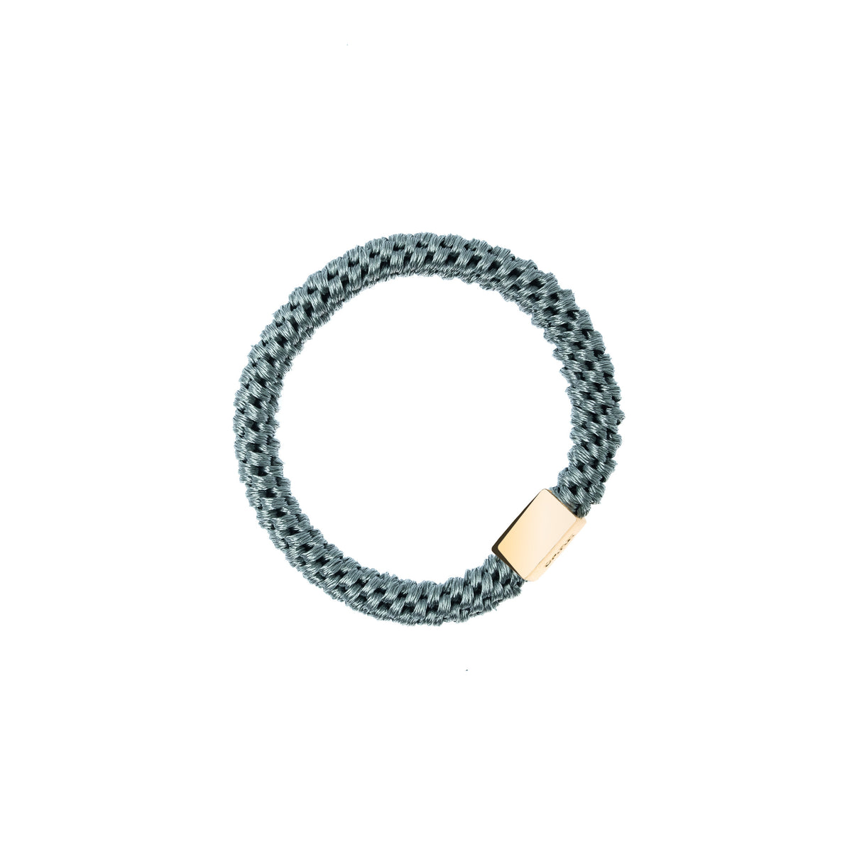FAT HAIR TIE DARK AQUA GREEN
