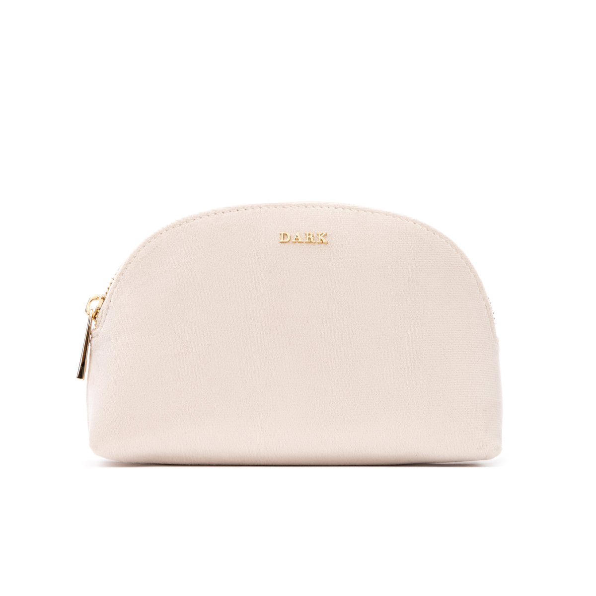 VELVET MAKE-UP POUCH SMALL SAND