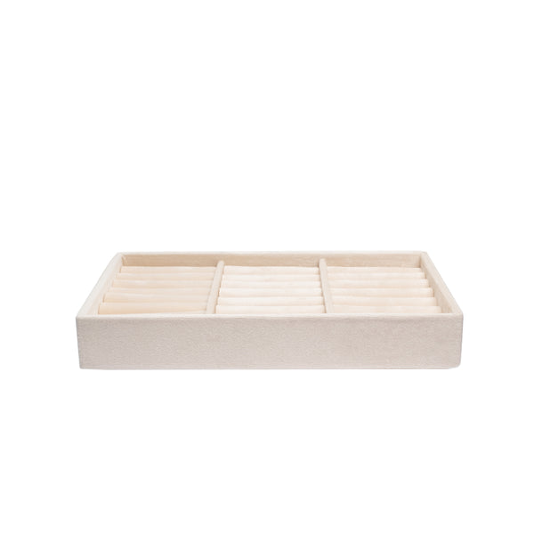 VELVET RING TRAY VANILLA VELVET RING TRAY VANILLA