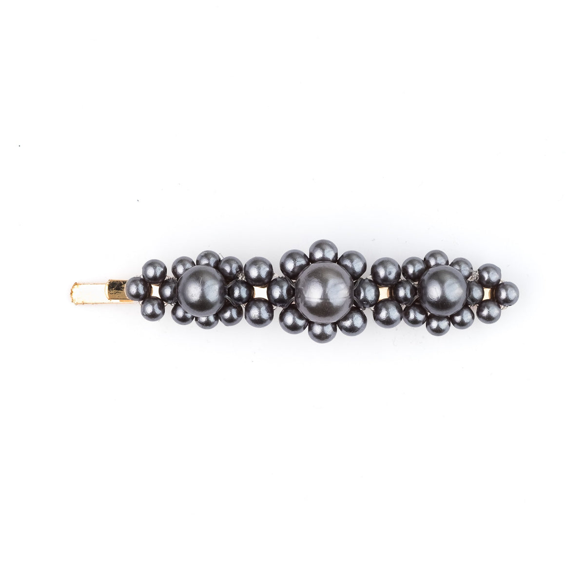 VINTAGE PEARL BIG PIN GREY