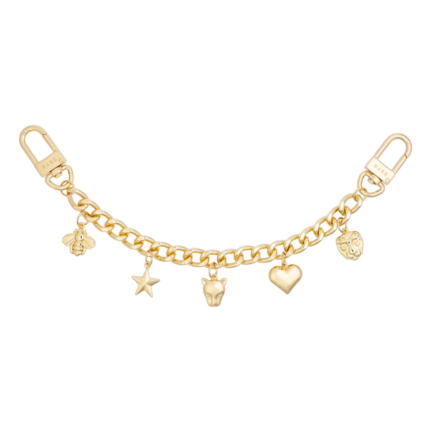 BAG CHAIN W/SIGN CHARMS