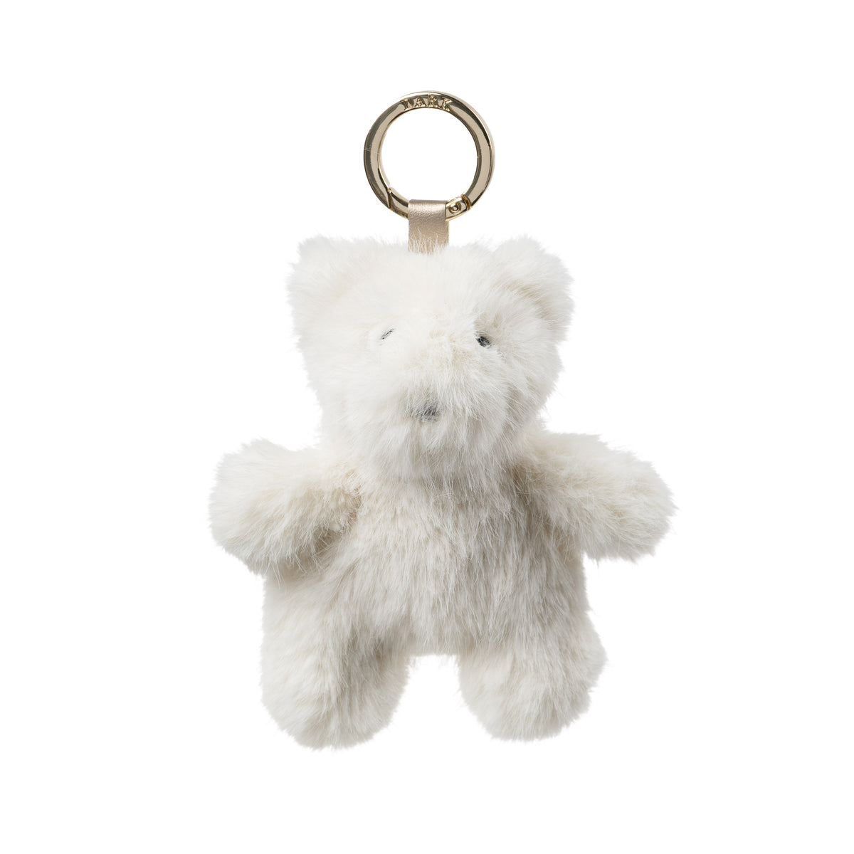 BEAR BAG CHARM OFF WHITE