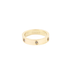 BIG DOT RING GREY