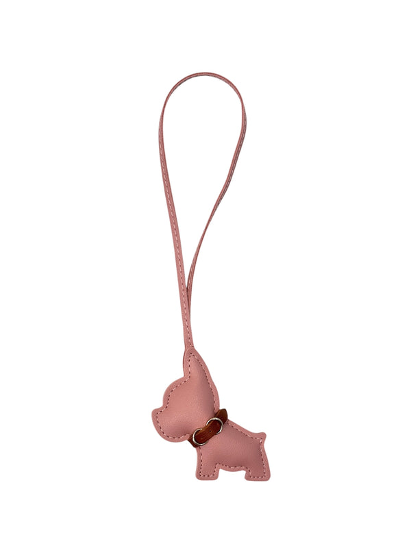BIG PUPPY BAG CHARM PALE ROSE