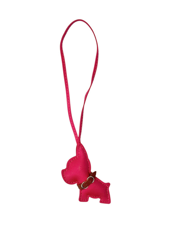 BIG PUPPY BAG CHARM PINK