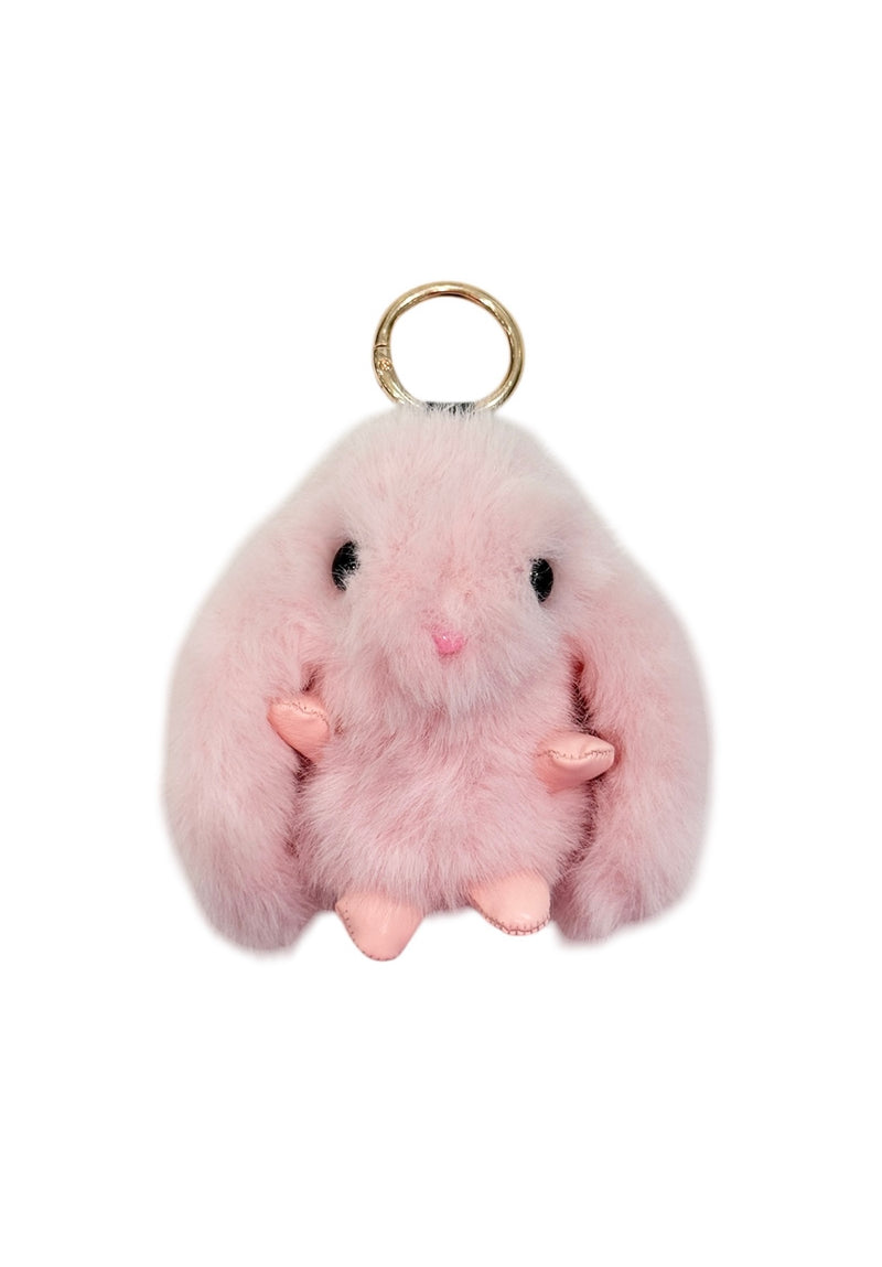 BUNNY BAG CHARM PALE ROSE