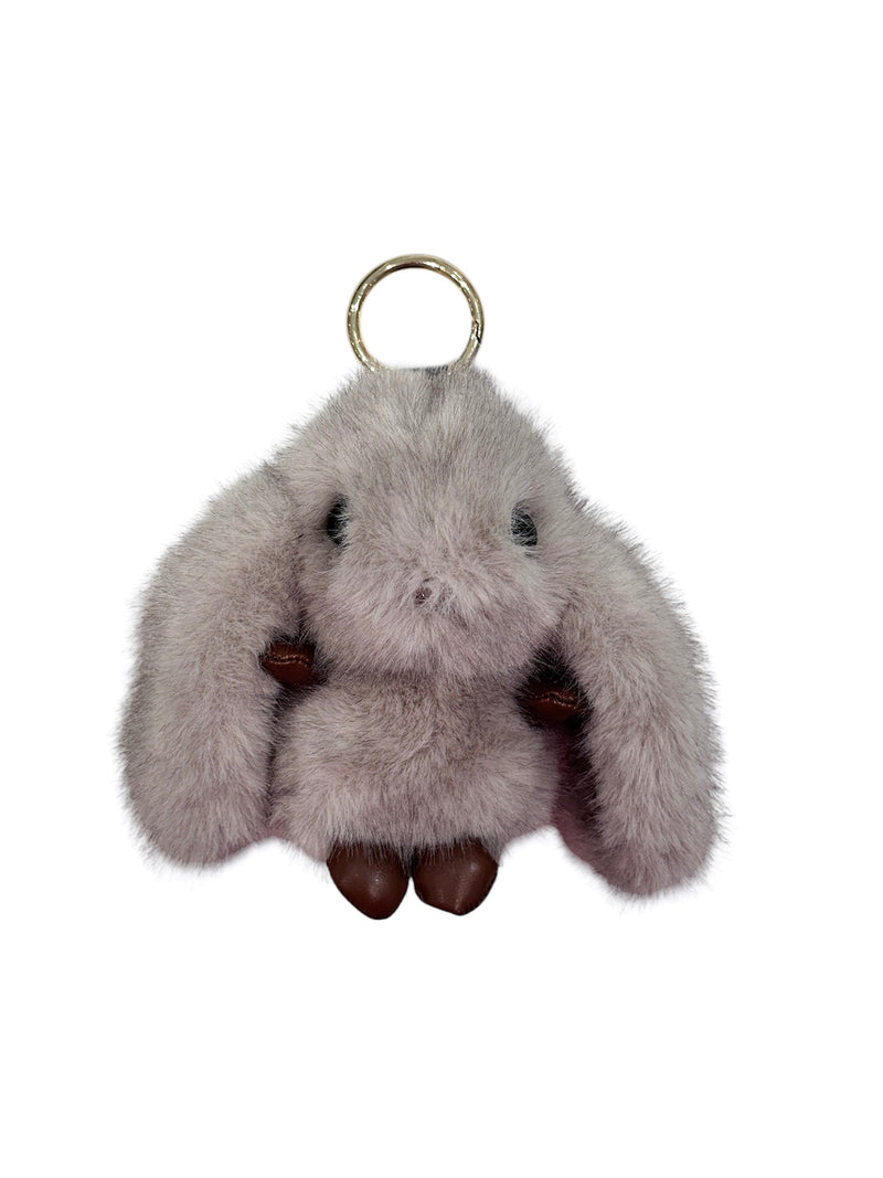 BUNNY BAG CHARM TAUPE