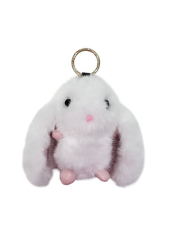 BUNNY BAG CHARM WHITE