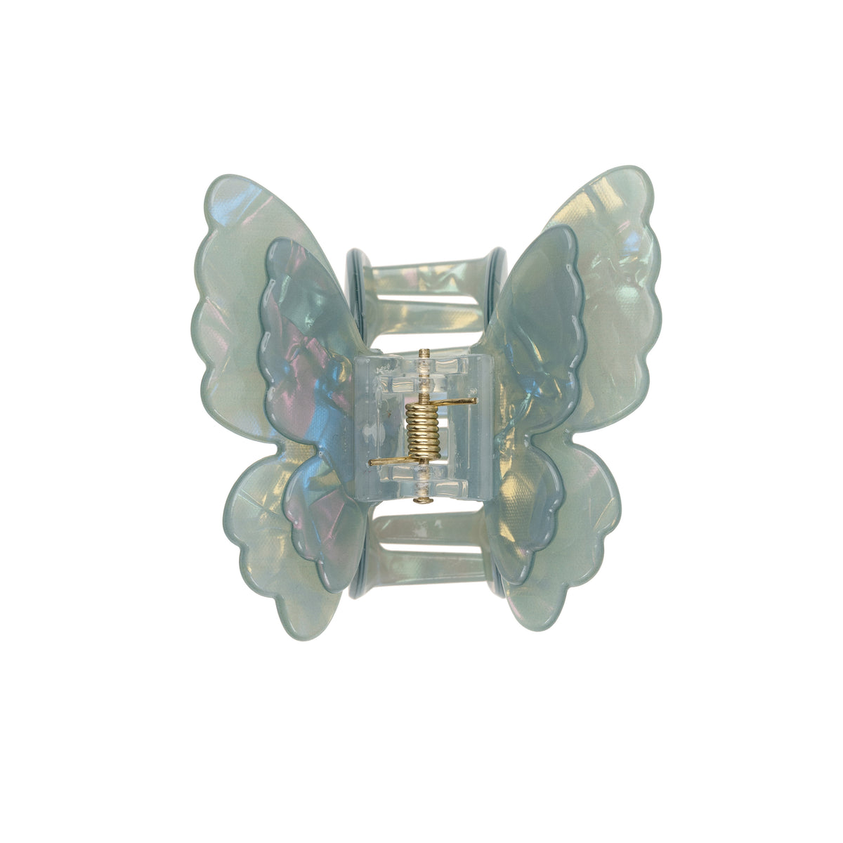 BUTTERFLY HAIR CLAW MILIEU GREEN