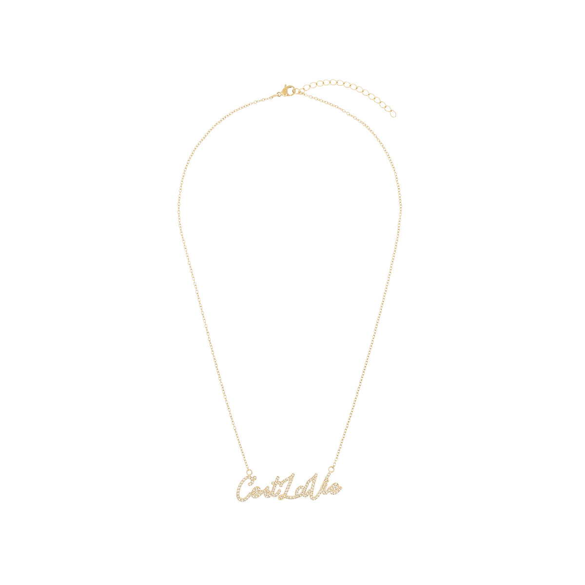 "C'est La Vie" CRYSTAL NECKLACE