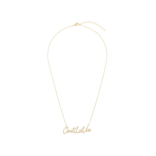 "C'est La Vie" CRYSTAL NECKLACE