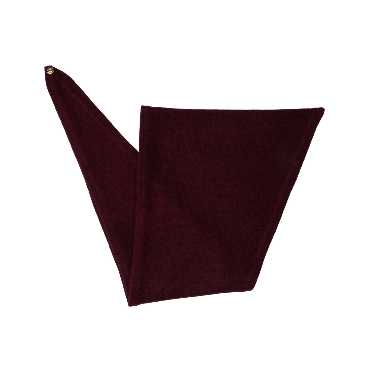 CASHMERE SCARF BORDEAUX
