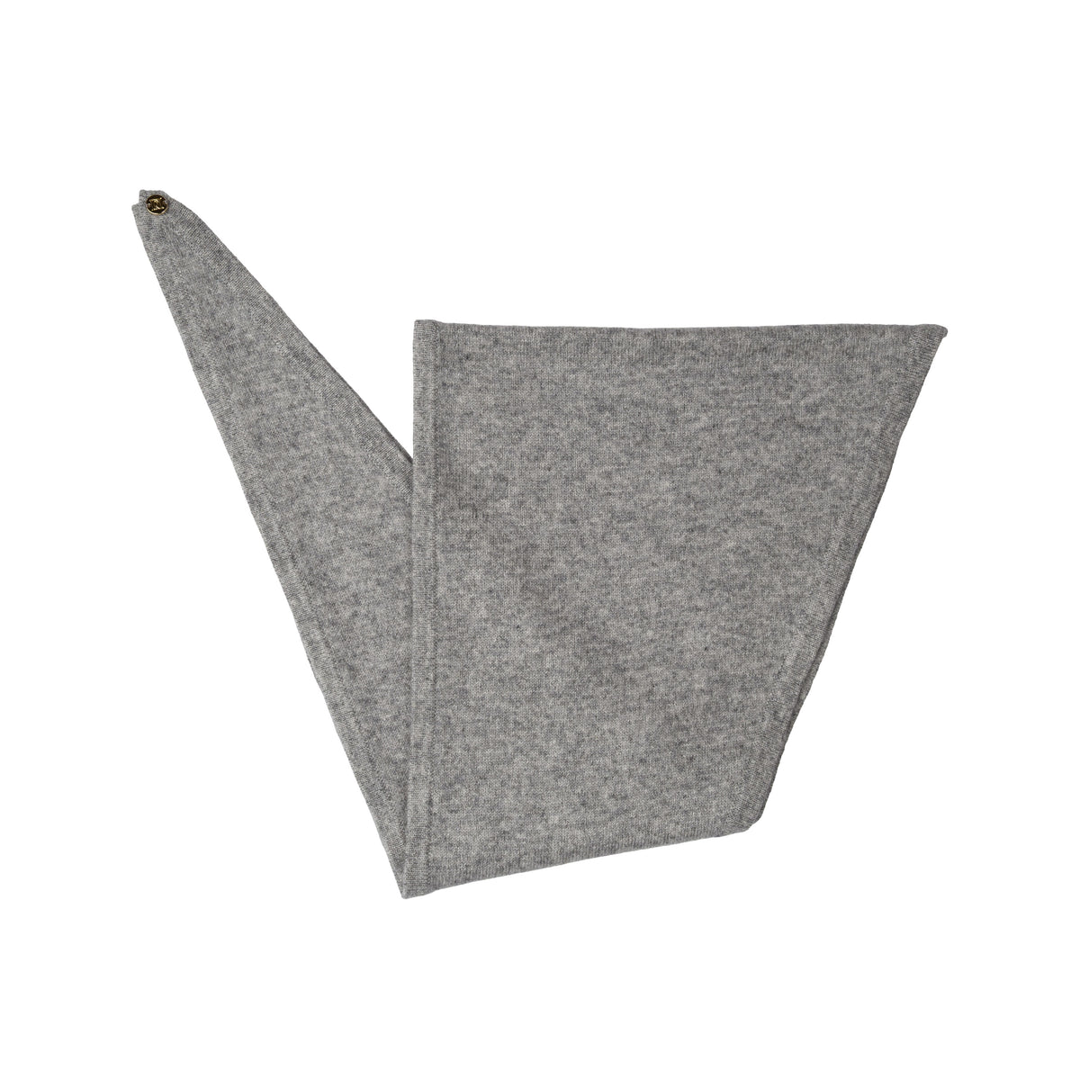 CASHMERE SCARF LIGHT GREY MELANGE