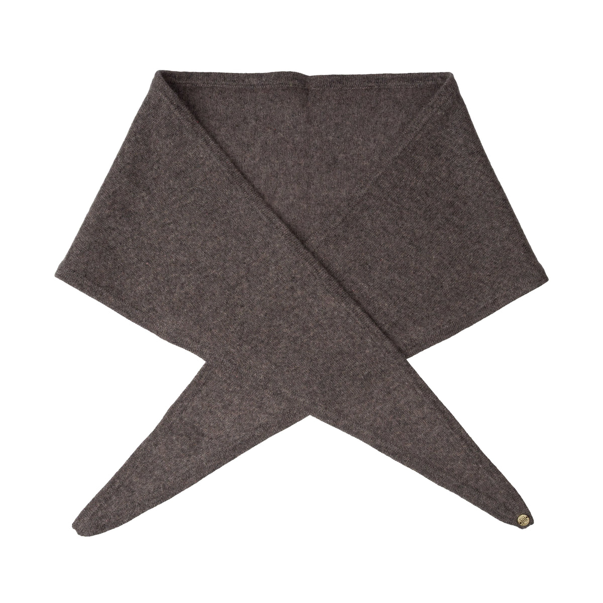 CASHMERE SCARF TAUPE MELANGE