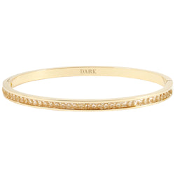 CRYSTAL BANGLE THIN CHAMPAGNE