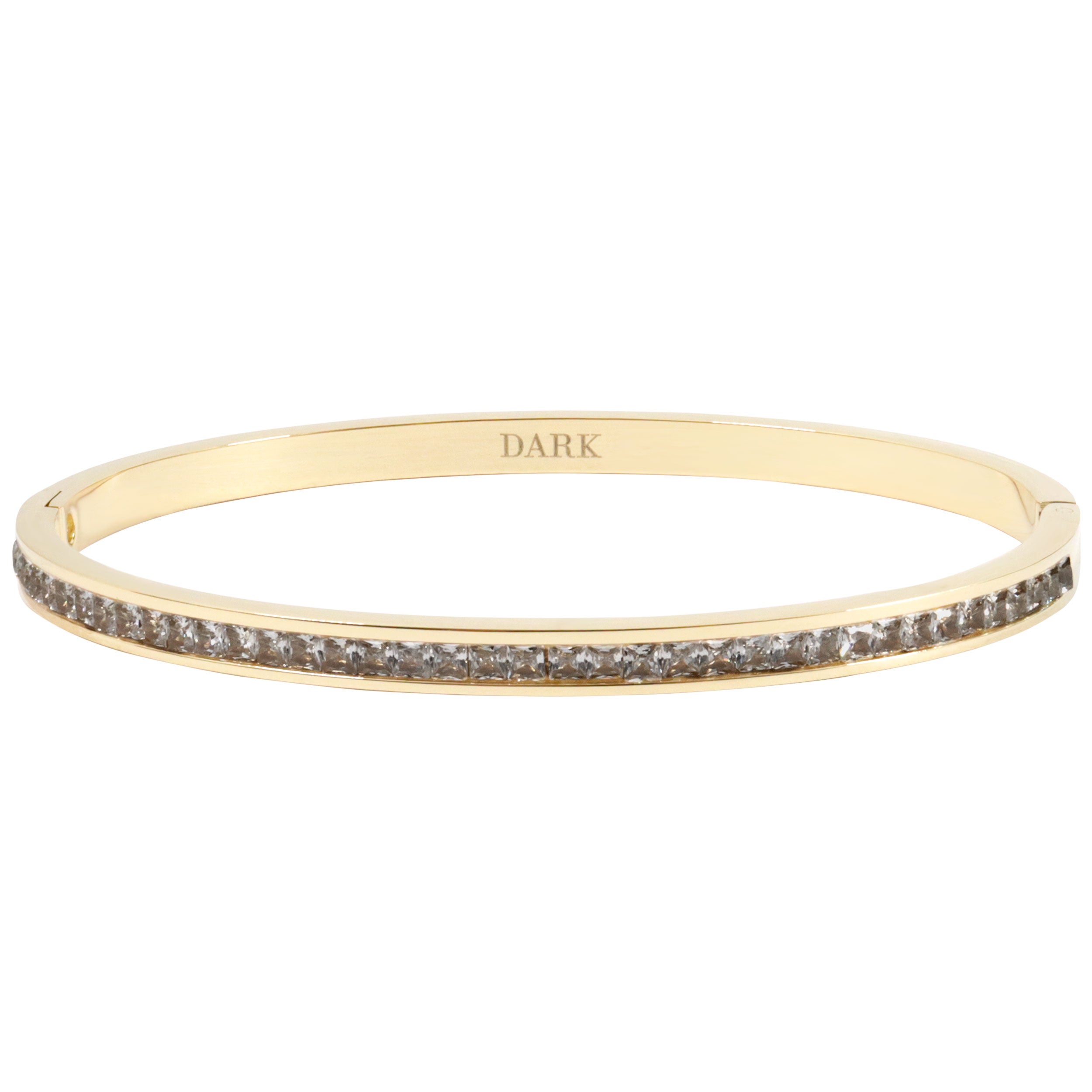 CRYSTAL BANGLE THIN GREY – DARK department