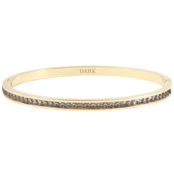 CRYSTAL BANGLE THIN GREY