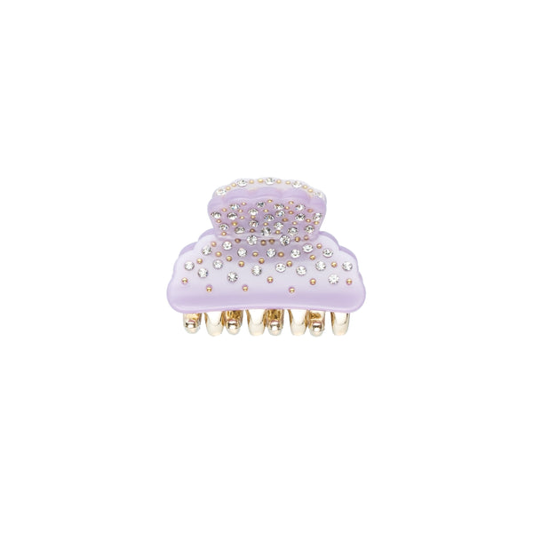 CRYSTAL HAIR CLAW SMALL LAVENDEL