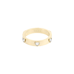 CRYSTAL HEART RING CRYSTAL