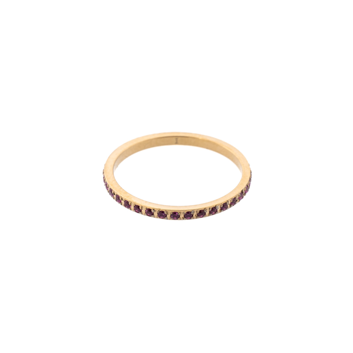 CRYSTAL RING EXTRA THIN ROSE CRYSTAL RING EXTRA THIN ROSE