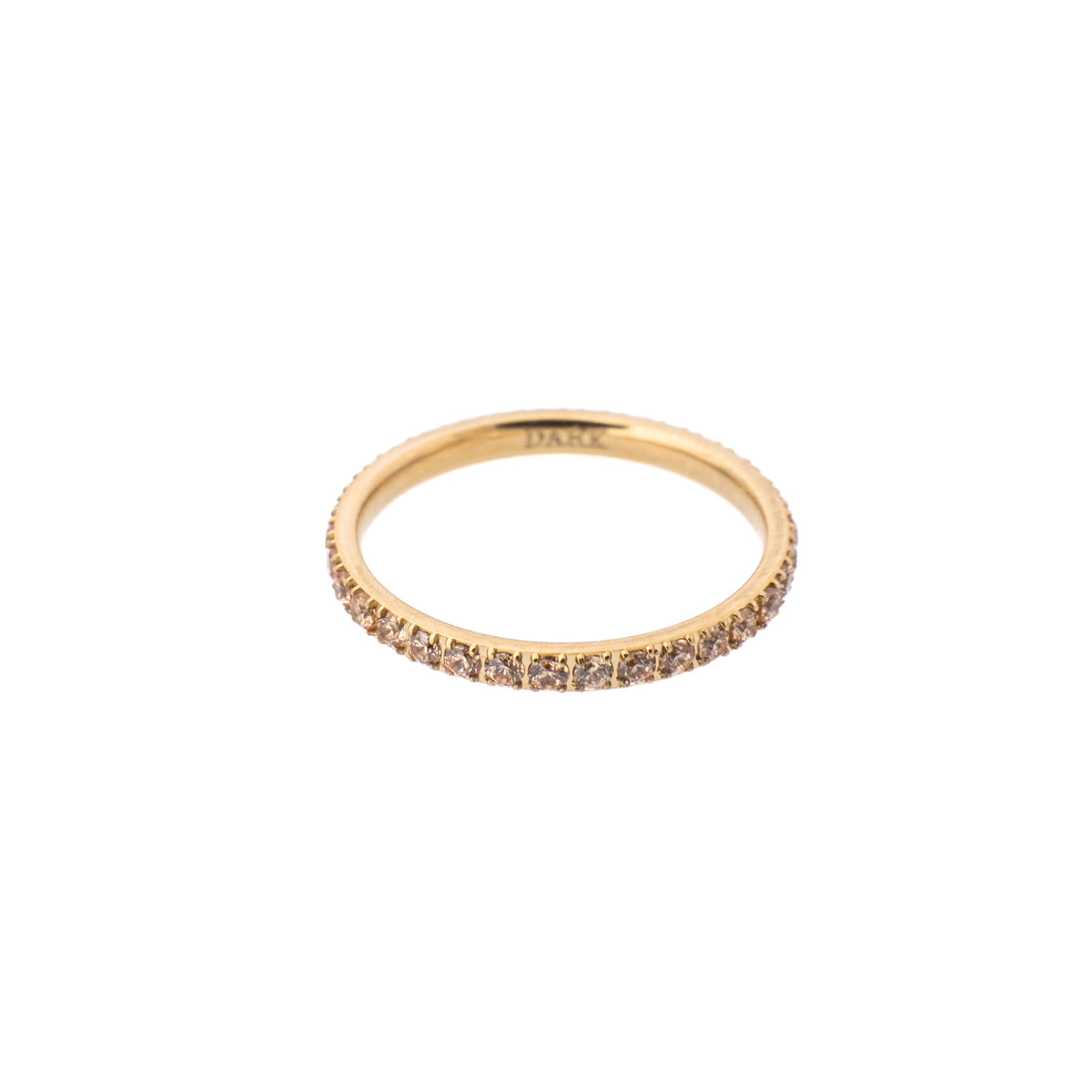 CRYSTAL RING THIN CHAMPAGNE CRYSTAL RING THIN CHAMPAGNE