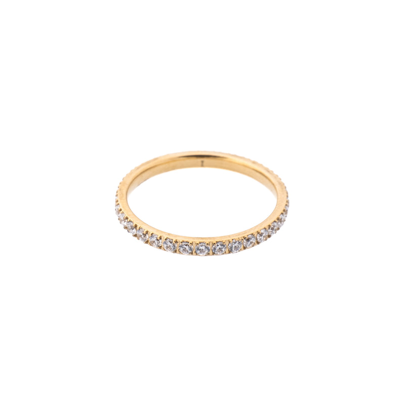 CRYSTAL RING THIN CRYSTAL