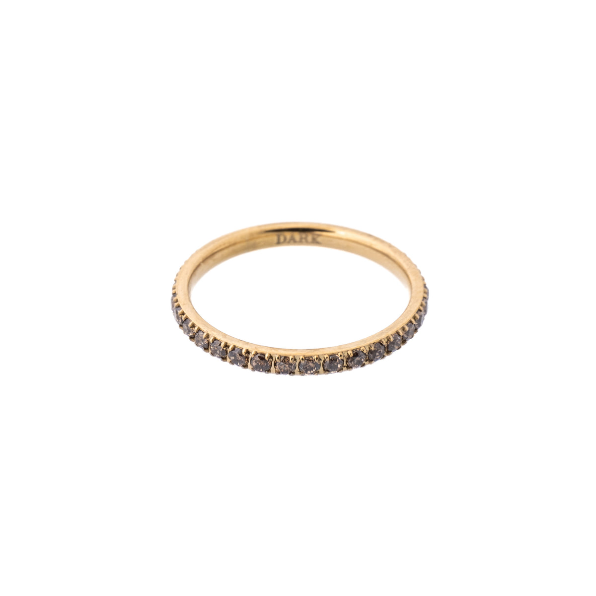 CRYSTAL RING SOFT BROWN CRYSTAL RING SOFT BROWN