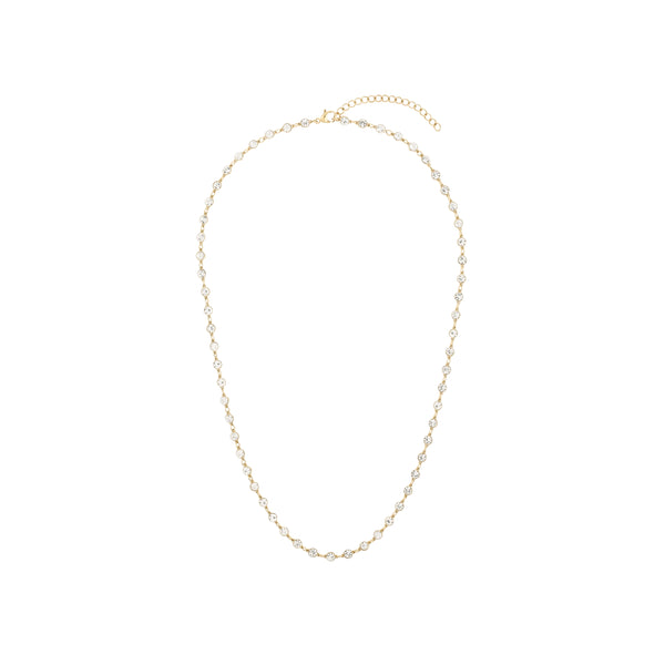 CRYSTAL CHAIN NECKLACE