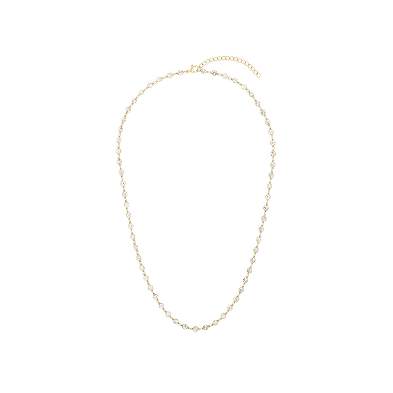 CRYSTAL CHAIN NECKLACE