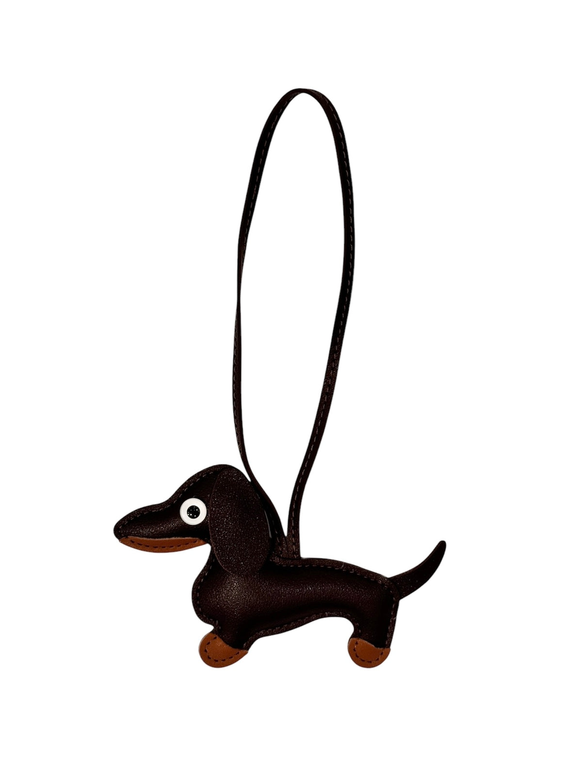 DACHS BAG CHARM CHOCOLATE BROWN DACHS BAG CHARM CHOCOLATE BROWN