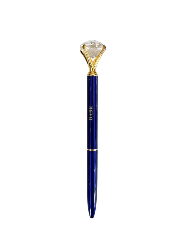 DIAMOND PEN NAVY BLUE W/GOLD