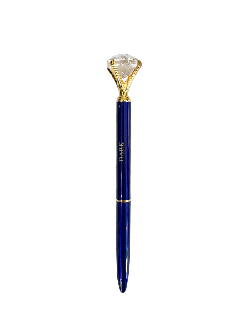 DIAMOND PEN NAVY BLUE W/GOLD