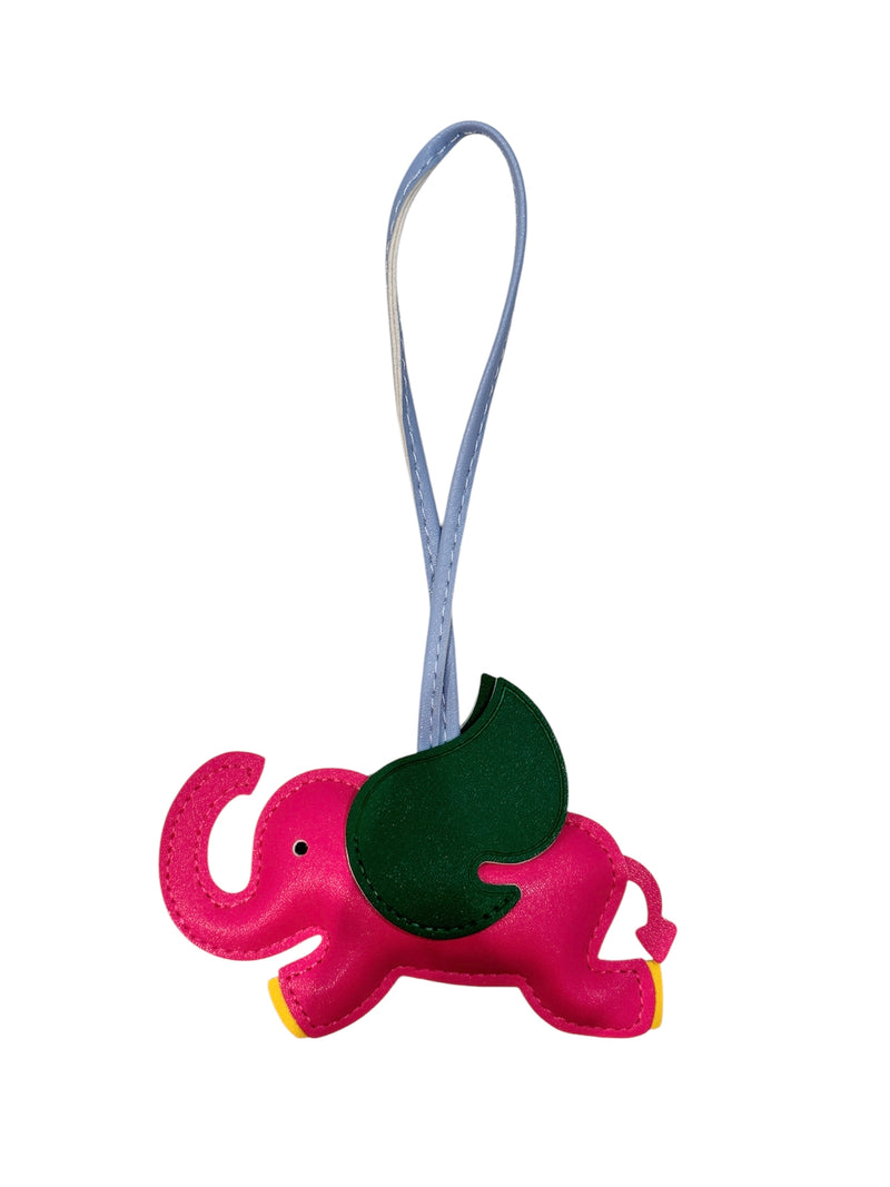 ELEPHANT BAG CHARM PINK