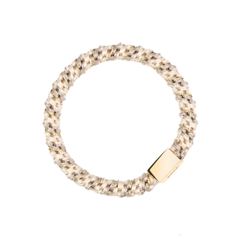 FAT HAIR TIE CHAMPAGNE MIX
