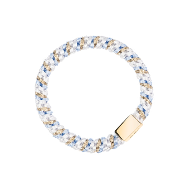 FAT HAIR TIE LIGHT BLUE MIX
