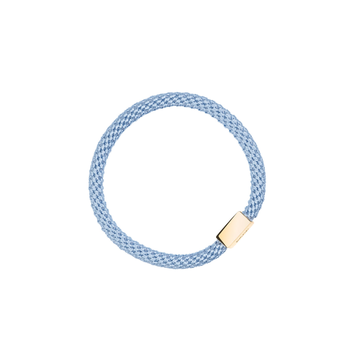 FAT HAIR TIE THIN IBIZA BLUE