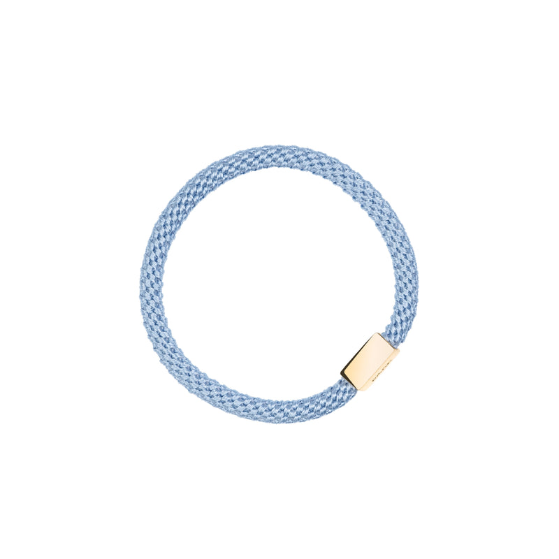 FAT HAIR TIE THIN IBIZA BLUE